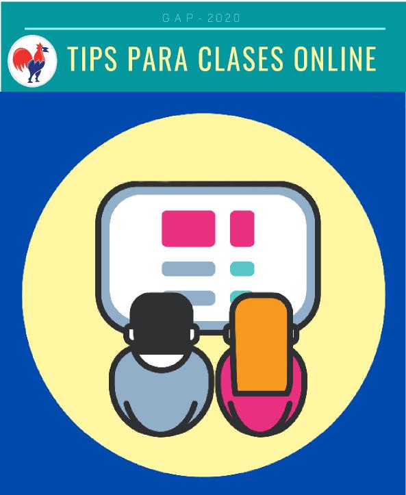 TIPS PARA CLASES ONLINE